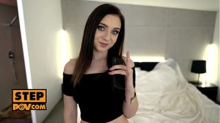 Kira Axe racketing step daddy to fuck her