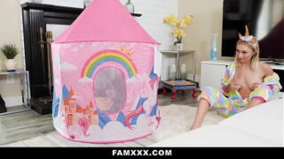 Little Hot babe Fiona Catches Brother in The Act